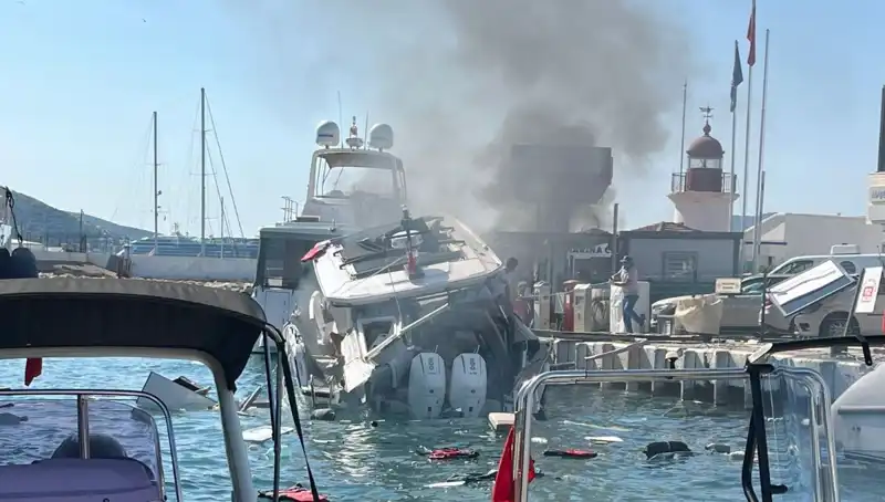 Bodrum’da Teknede Patlama Gerçekleşti: Son Durum ve Yaralılar