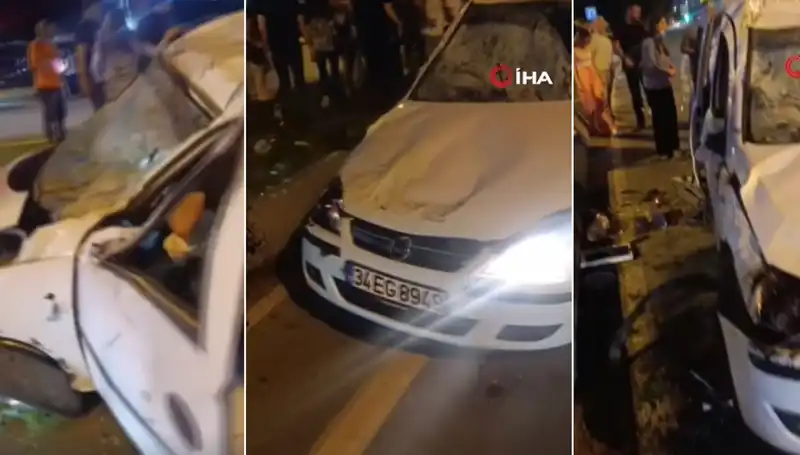 İstanbul Sahil Yolunda Ucuz Atlatılan Kaza: Araçlar Kırıcı Olmadı!