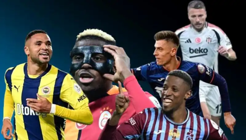 Süper Lig’de Gol Krallığı Yarışı: Osimhen Zirvede Dikkat Çekiyor!