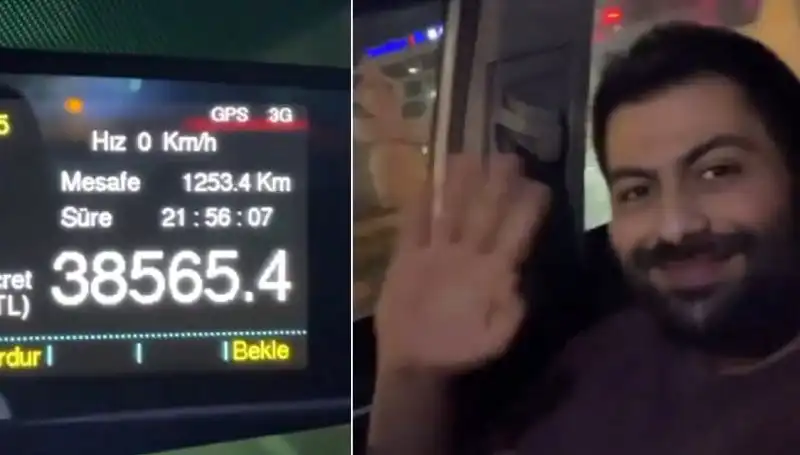Taksimetre Rekoru: 22 Saat Dolaşarak Yolculuk Yapan Şoförün Hikayesi