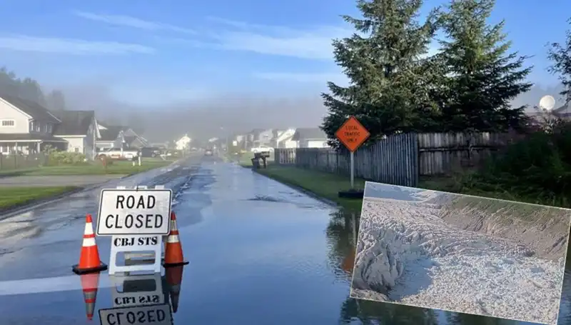 Alaska'da Buzul Barajı Taşınca Tahliye Çağrısı Yapıldı!