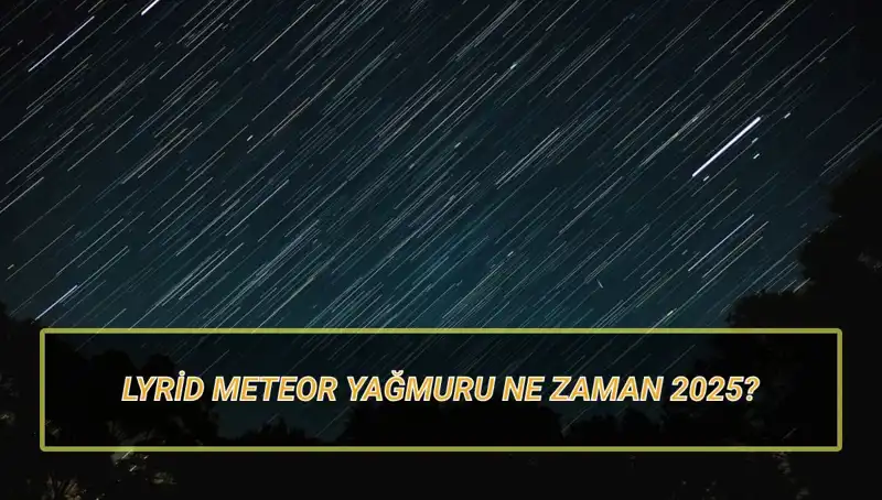 2025 Lyrid Meteor Yağmuru: Türkiye'den İzlenebilecek En Gözde Anlar